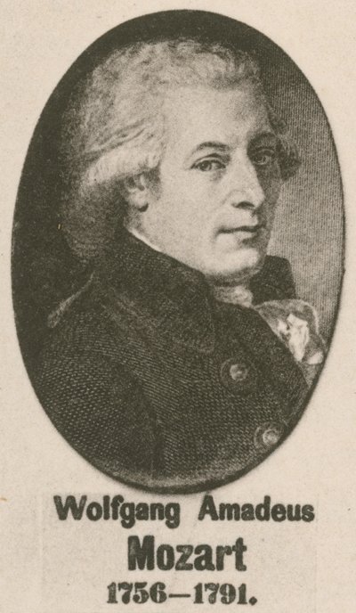 Wolfgang Amadeus Mozart (syväpaino) tekijältä English School