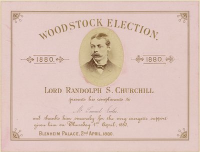 Woodstockin vaalit 1880 tekijältä English School