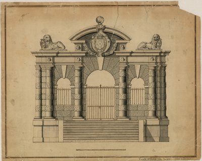 York Stairs, Inigo Jones, n. 1626 tekijältä English School