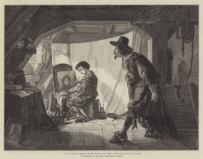 Nuori Rubens yllätti mestarinsa Van Oort (kaiverrus) tekijältä English School