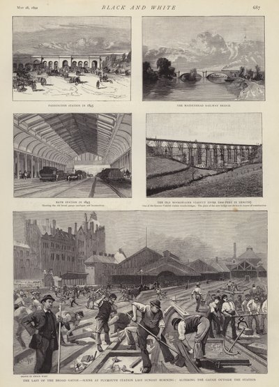 Great Western Railway (GWR) (litho) tekijältä Enoch Ward