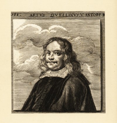 Artus Quellinus vanhempi, flaamilainen kuvanveistäjä tekijältä Erasmus (after) Quellinus