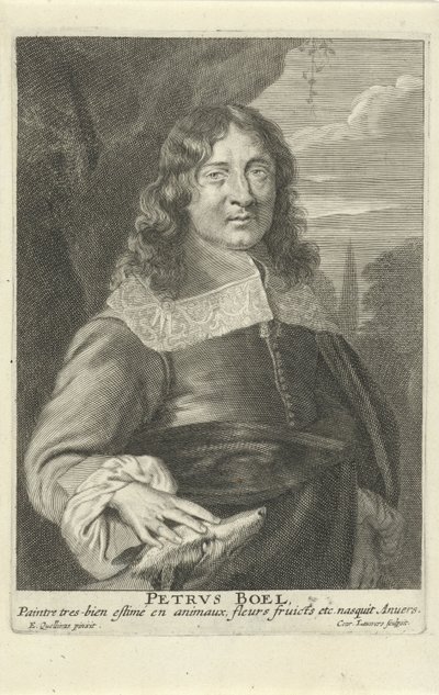 Peeter Boel, kaiverrus Conrad Lauwers, n.1649-62 (kaiverrus) tekijältä Erasmus (after) Quellinus