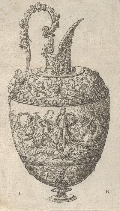 Suunnittelu Ewerille, 1565. tekijältä Erasmus Hornick