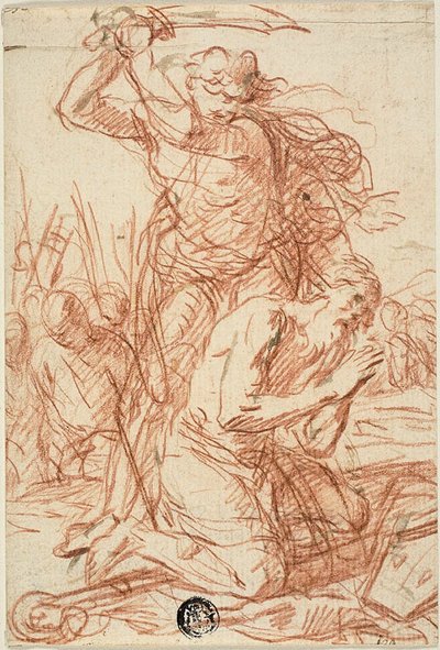 Piispa Pyhän marttyyrikuolema tekijältä Ercole Procaccini the younger