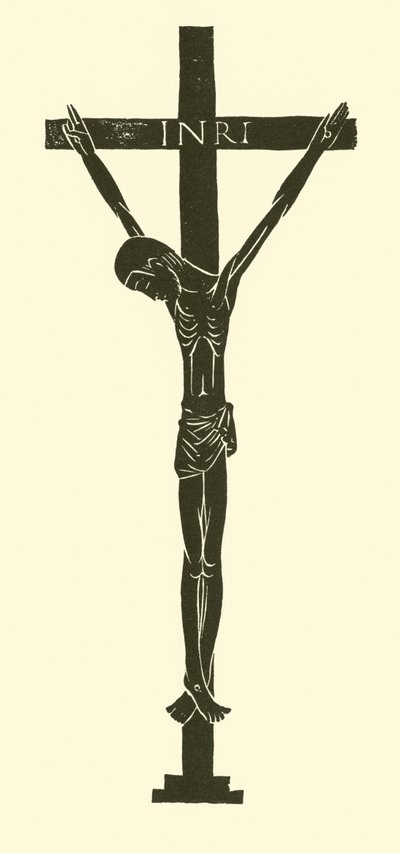 Krusifiksi tekijältä Eric Gill