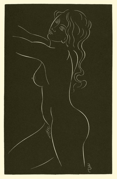 Nainen alaston tekijältä Eric Gill