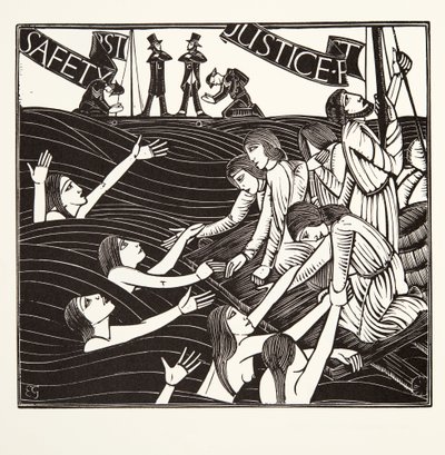 Turvallisuus ensin, The Labor of Women tekijältä Eric Gill