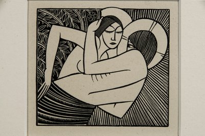 Pysy omenoiden kanssa tekijältä Eric Gill