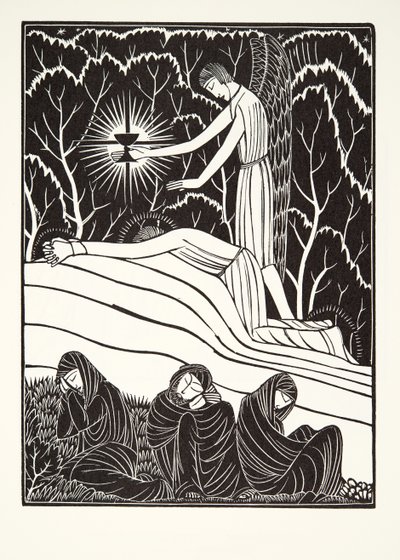 Agony in the Garden tekijältä Eric Gill