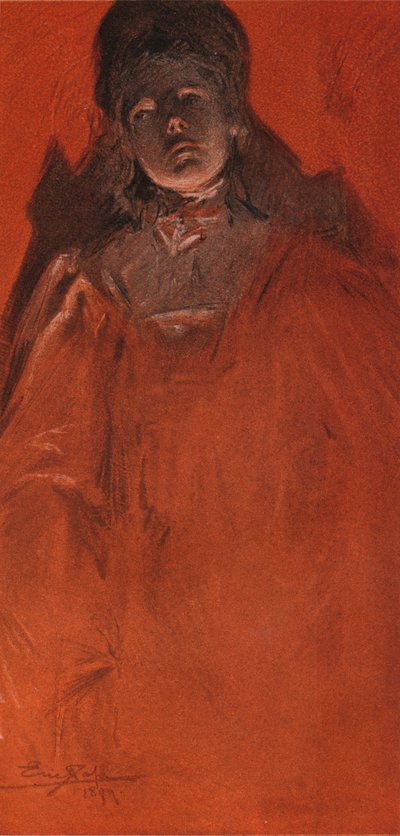 "Muotokuvatutkimus", 1899 tekijältä Eric Pape