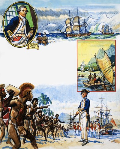 Brittiläisen merimiehen leikekirja: Matkailijan matkat: Voyages of Discovery tekijältä Eric Parker
