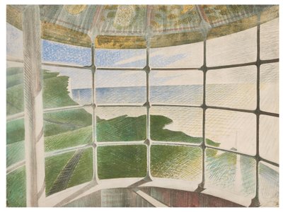 Beachy Headin majakka tekijältä Eric Ravilious