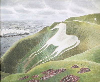 Westburyn hevonen tekijältä Eric Ravilious