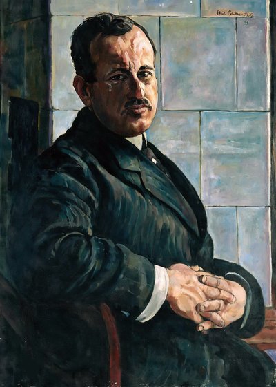 Georg Hermannin muotokuva 1871-1943, 1917-1918. tekijältä Erich Büttner