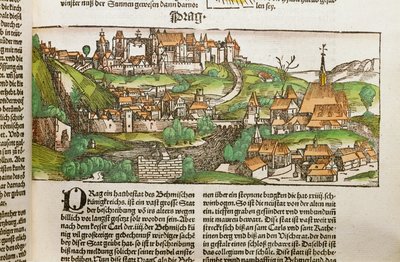 Näkymä Prahan kaupunkiin tekijältä Erich Lessing