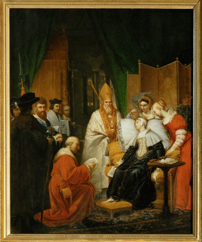 Anne Boleyn, tuomittu kuolemaan ... tekijältä Erich Lessing