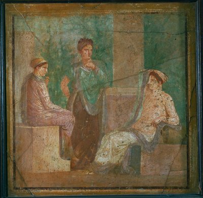 Nymfi kuulee oraakkelia tekijältä Erich Lessing