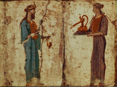 Isiksen pappi ja papitar tekijältä Erich Lessing