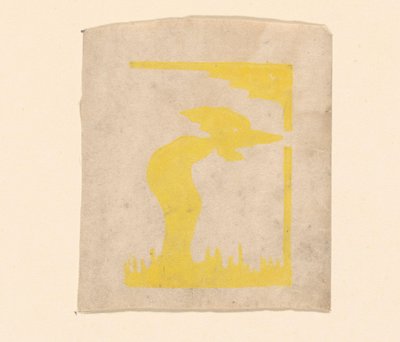 Abstrakti koostumus tekijältä Erich Wichmann (signed by artist)