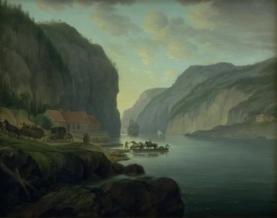 Svinesund lähellä Frederikshaldia Norjassa tekijältä Erik Pauelsen