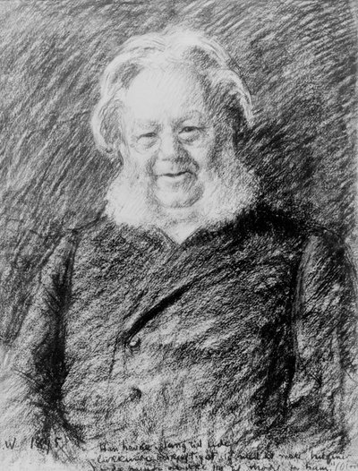 Henrik Ibsen tekijältä Erik Theodor Werenskiold