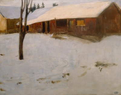 Talvi tekijältä Erik Theodor Werenskiold