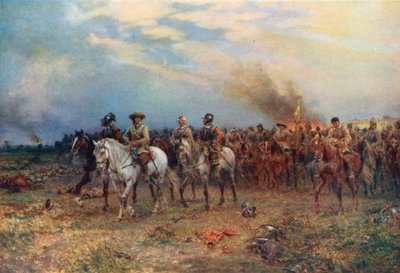 Cromwell Marston Moorissa (värilitro) tekijältä Ernest (after) Crofts