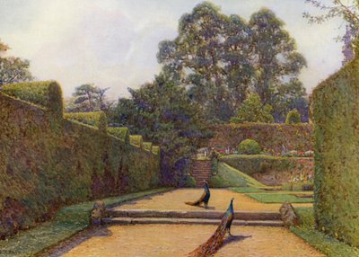 Penshurst Place, Kent (värilitro) tekijältä Ernest Arthur Rowe