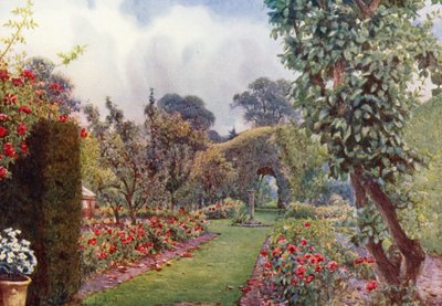 Levens Hallin aurinkokello, Westmoreland (värilitro). tekijältä Ernest Arthur Rowe