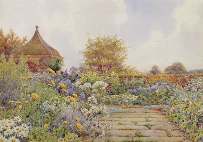 Gardens Chequers Courtissa, Buckinghamshire tekijältä Ernest Arthur Rowe