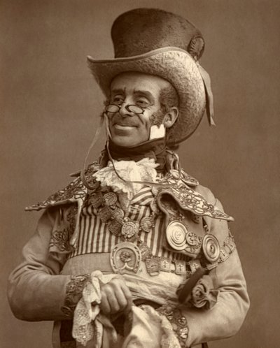 Arthur Roberts, brittiläinen näyttelijä, koomikko ja musiikkisali viihdyttäjä, 1888 tekijältä Ernest Barraud