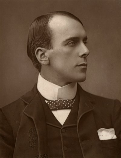 Edward Smith Willard, brittiläinen näyttelijä, 1888. tekijältä Ernest Barraud