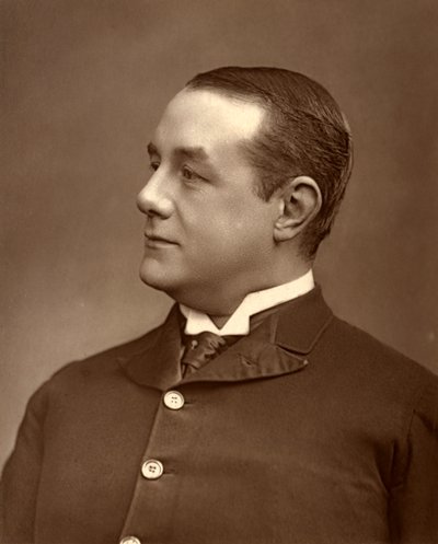 Gilbert Farquhar, brittiläinen näyttelijä, 1887 tekijältä Ernest Barraud