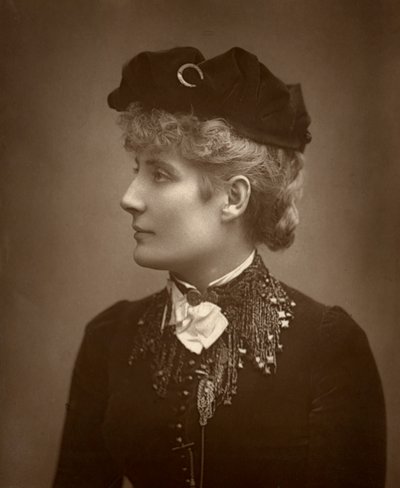 Harriett Jay, brittiläinen kirjailija ja näytelmäkirjailija, 1888 tekijältä Ernest Barraud