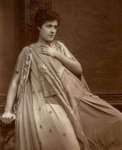 Julia Neilson, brittiläinen näyttelijä, 1888. tekijältä Ernest Barraud