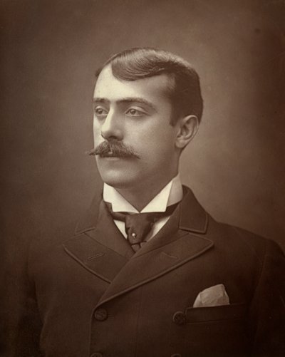 Laurence Cautley, brittiläinen näyttelijä, 1887 tekijältä Ernest Barraud