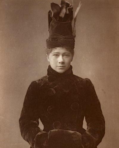 Marie Tempest, brittiläinen näyttelijä ja laulaja, 1888. tekijältä Ernest Barraud