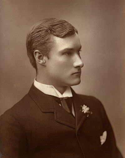 Percy Lynal, brittiläinen näyttelijä, 1887 tekijältä Ernest Barraud