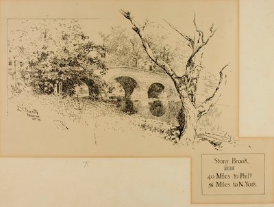 Brook Bridge tekijältä Ernest C. Peixotto