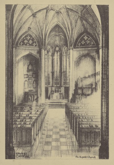 Sairaalan kirkko tekijältä Ernest Coffin