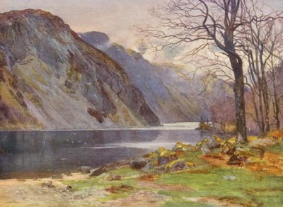 Branderin sola (värilitografia) tekijältä Ernest Edward Briggs