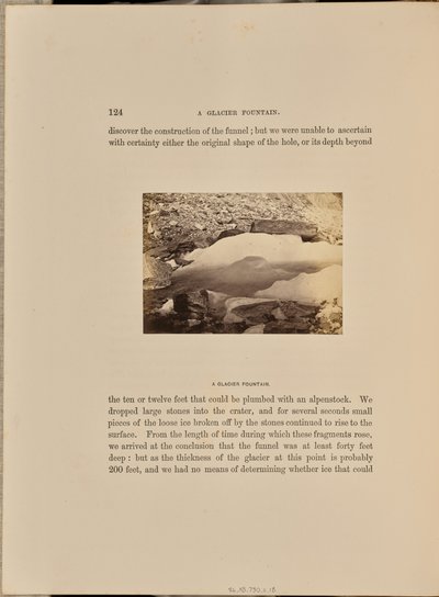 Glacier Fountain tekijältä Ernest H. Edwards