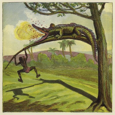 Krokotiili tekijältä Ernest Henry Griset