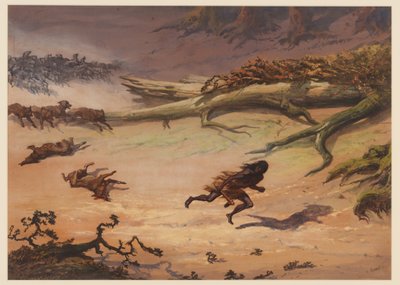 Metsästys, 1871 tekijältä Ernest Henry Griset