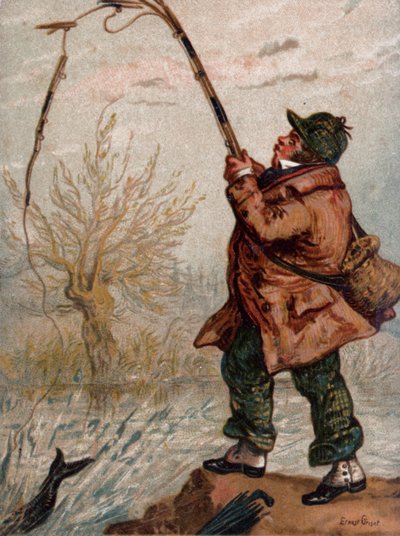 Rikkoutunut sauva tekijältä Ernest Henry Griset