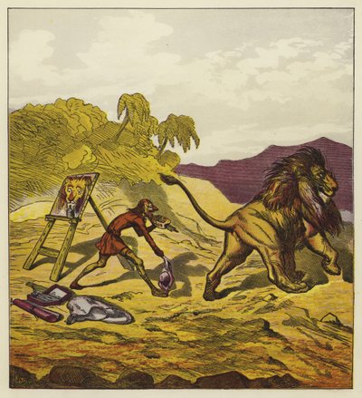 Leijona jättää John Boldin tekijältä Ernest Henry Griset
