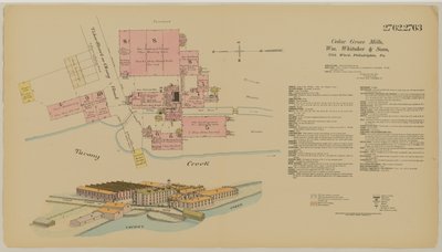 Tabor St. ja Olney Road, Hexamer General Surveys, 1894. tekijältä Ernest Hexamer