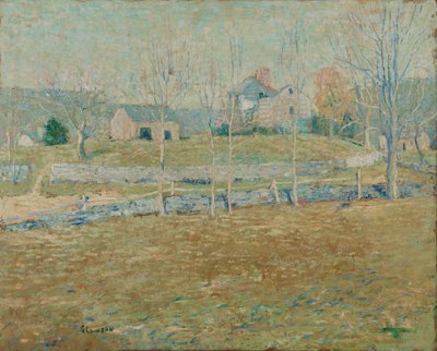 Hylätty maatila, n. 1908. tekijältä Ernest Lawson