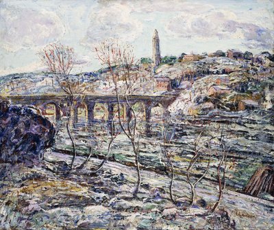 Harlem-joen silta tekijältä Ernest Lawson